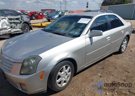 2006 Cadillac Cts Standard из США, поврежденный, VIN 1G6DP577060194845